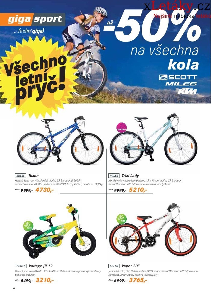 leták Gigasport leták strana 1 leták Gigasport leták strana 1