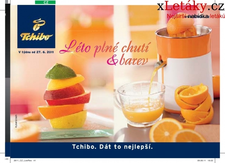 leták Tchibo leták strana 1 leták Tchibo leták strana 1