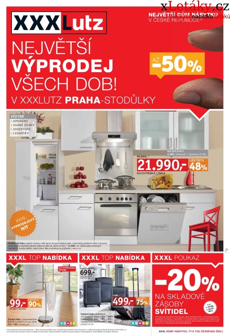 leták XXXLutz akční leták strana 1 leták XXXLutz akční leták strana 1
