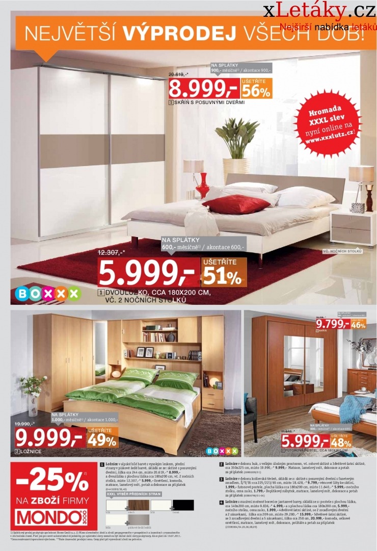 let�k XXXLutz ak�n� let�k strana 1