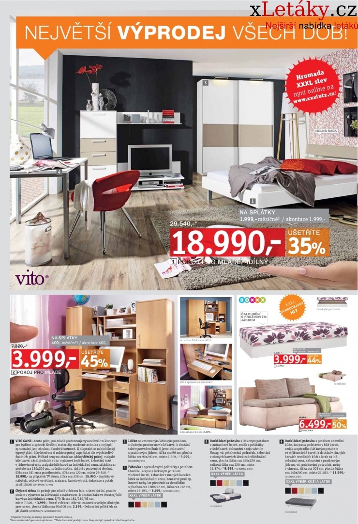 let�k XXXLutz ak�n� let�k strana 1