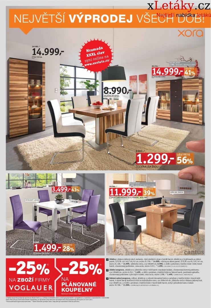 let�k XXXLutz ak�n� let�k strana 1