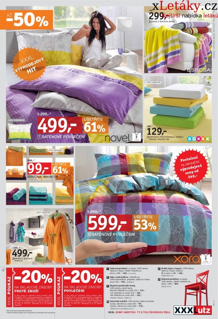 let�k XXXLutz ak�n� let�k strana 1