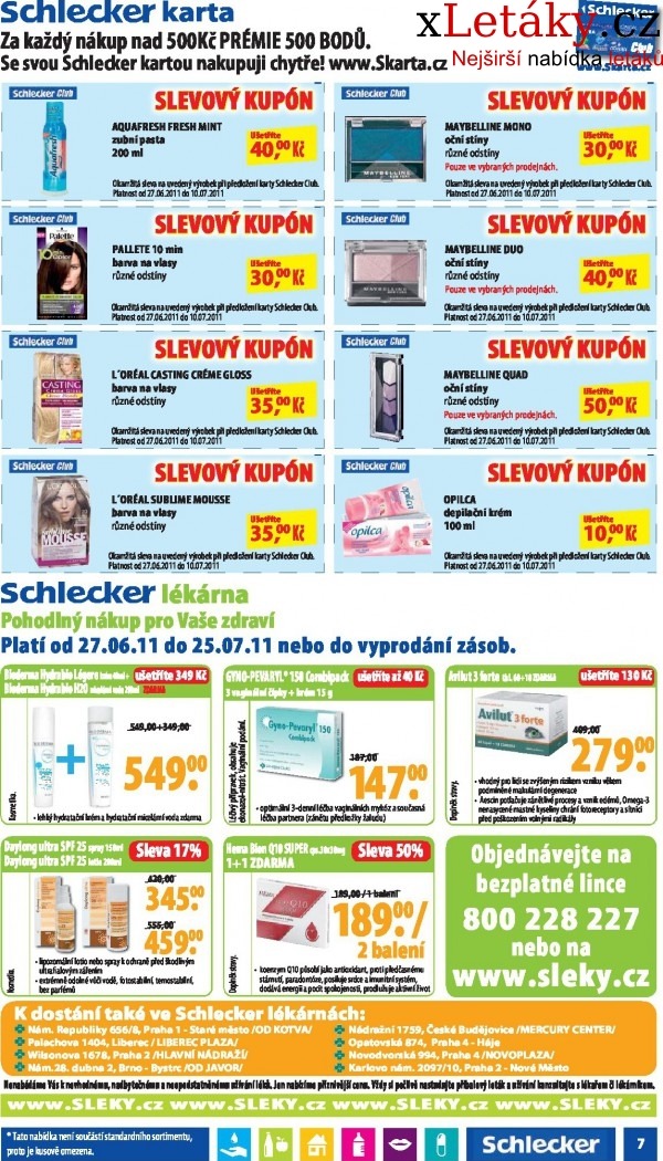 leták Schlecker leták strana 1 leták Schlecker leták strana 1
