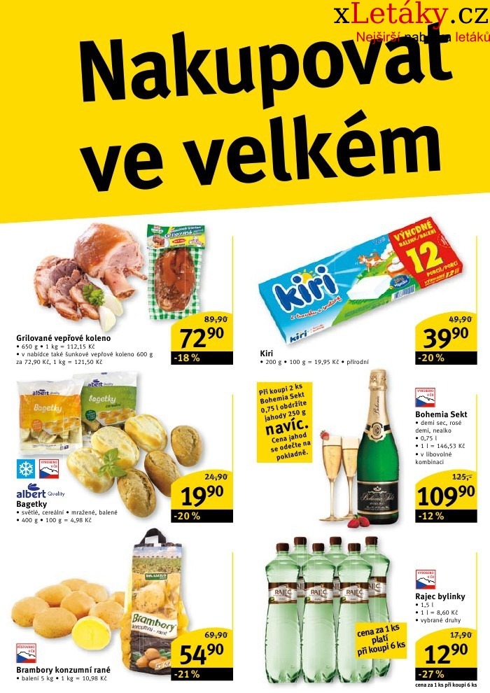 leták Albert Hypermarket leták strana 1 leták Albert Hypermarket leták strana 1