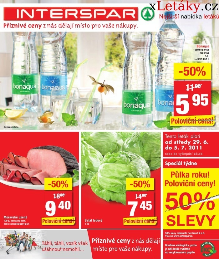 leták Interspar aktuální leták strana 1 leták Interspar aktuální leták strana 1