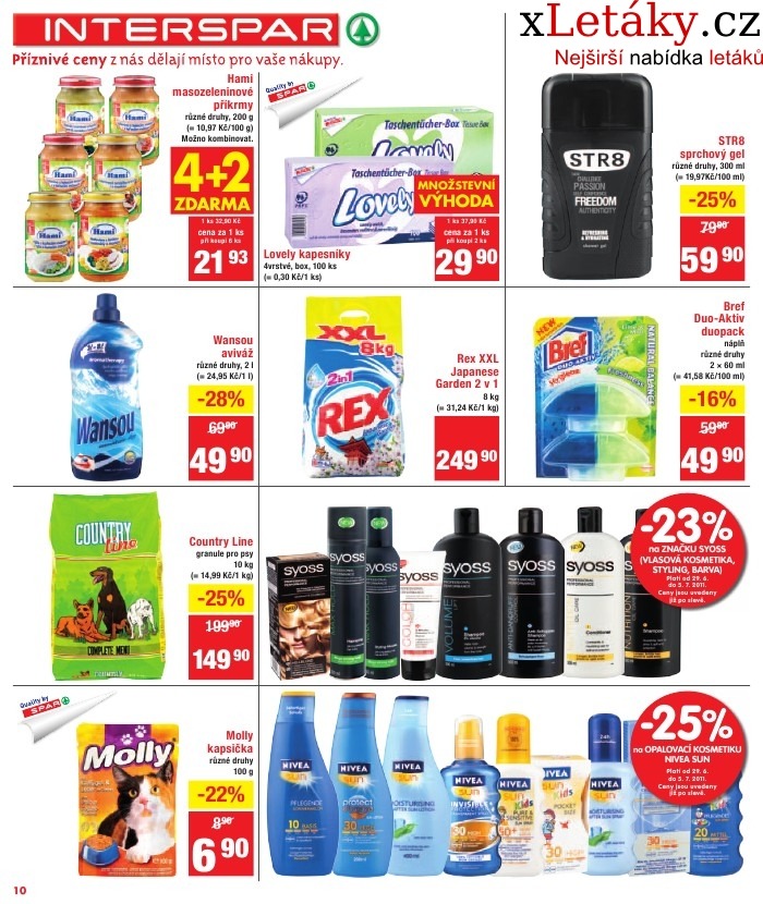 leták Interspar aktuální leták strana 1 leták Interspar aktuální leták strana 1