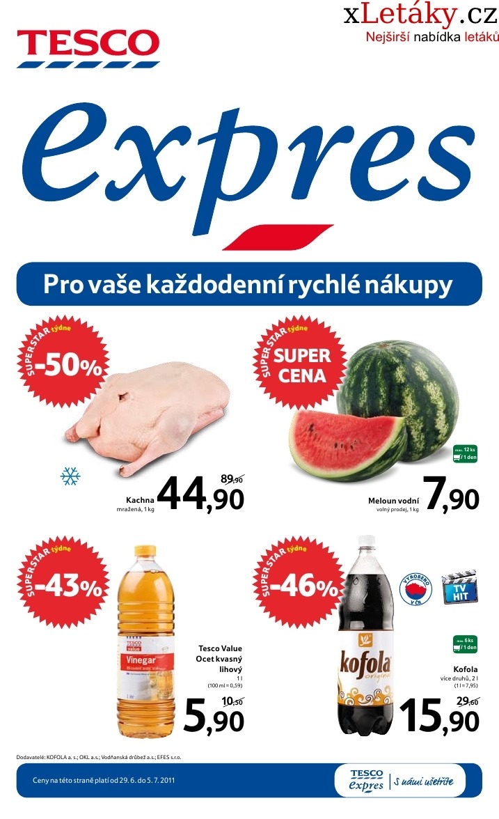 leták Tesco leták strana 1 leták Tesco leták strana 1