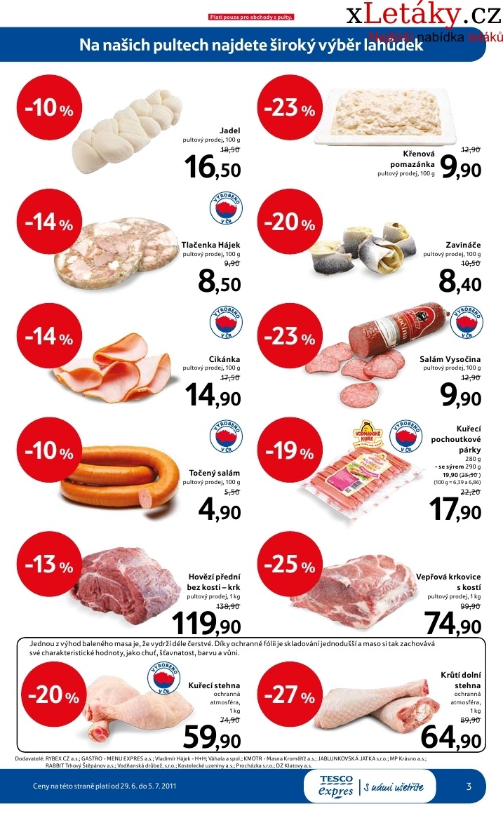 leták Tesco leták strana 1 leták Tesco leták strana 1