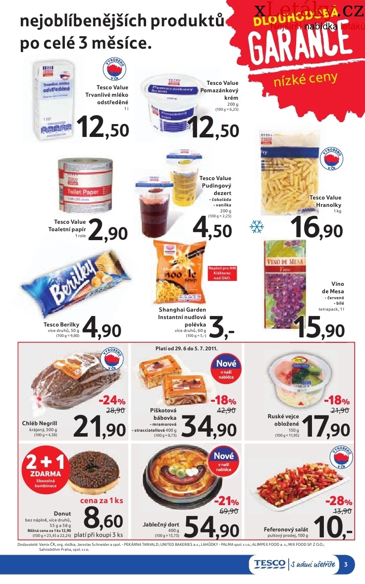 leták Tesco akční leták strana 1 leták Tesco akční leták strana 1