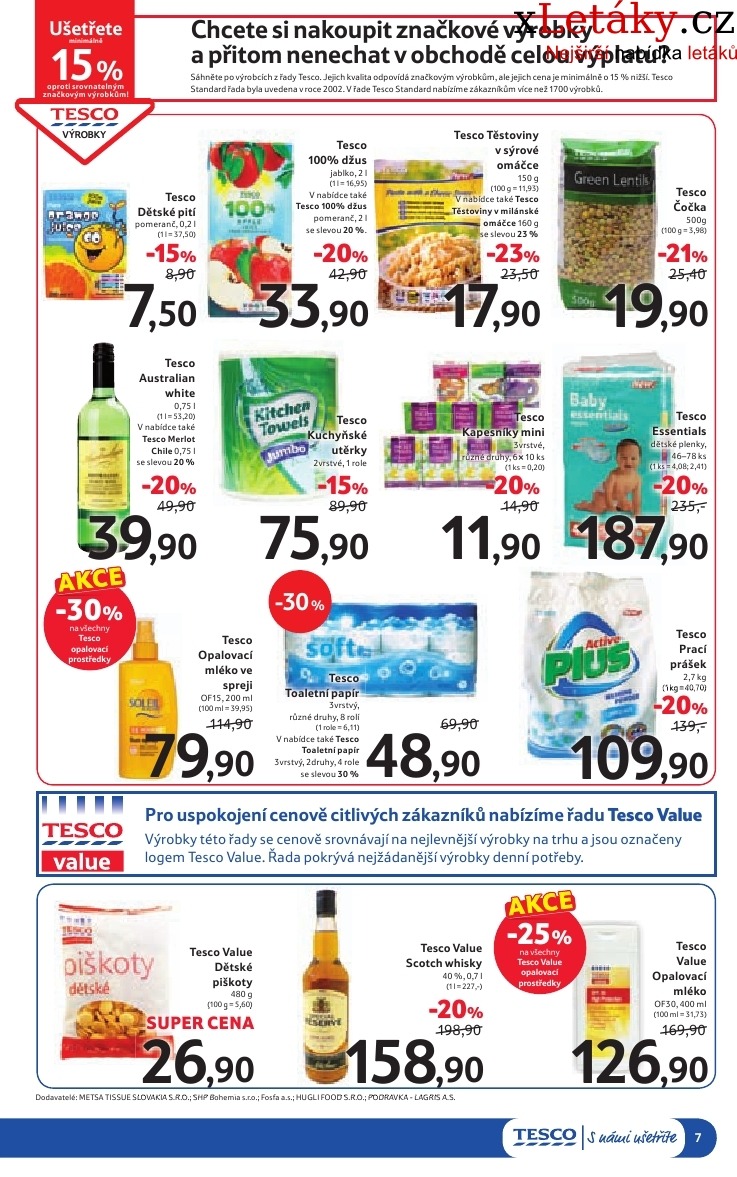 leták Tesco akční leták strana 1 leták Tesco akční leták strana 1