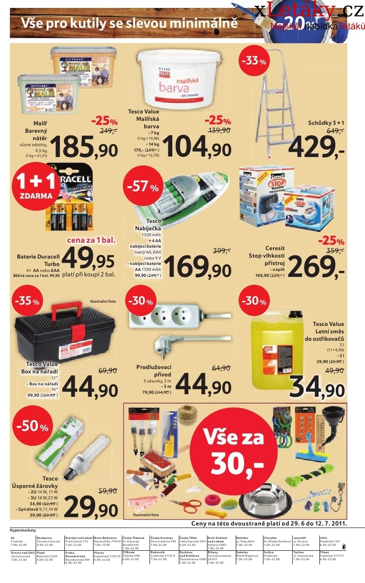 leták Tesco akční leták strana 1 leták Tesco akční leták strana 1