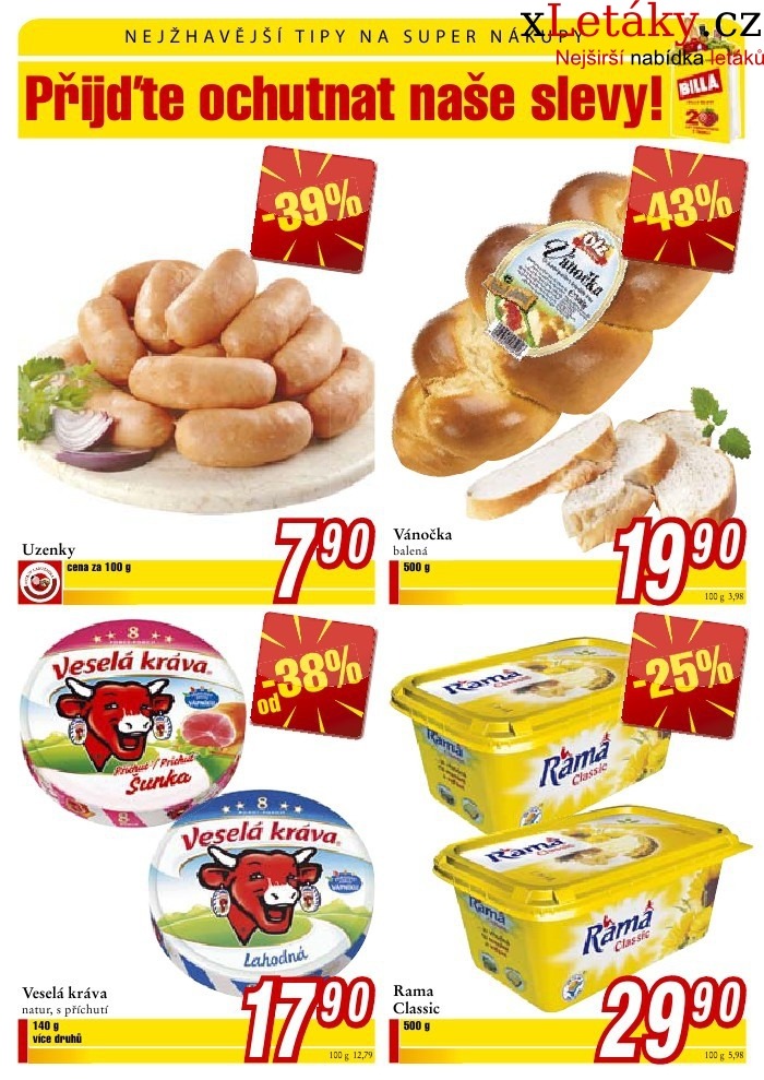 leták Billa akční leták strana 1 leták Billa akční leták strana 1