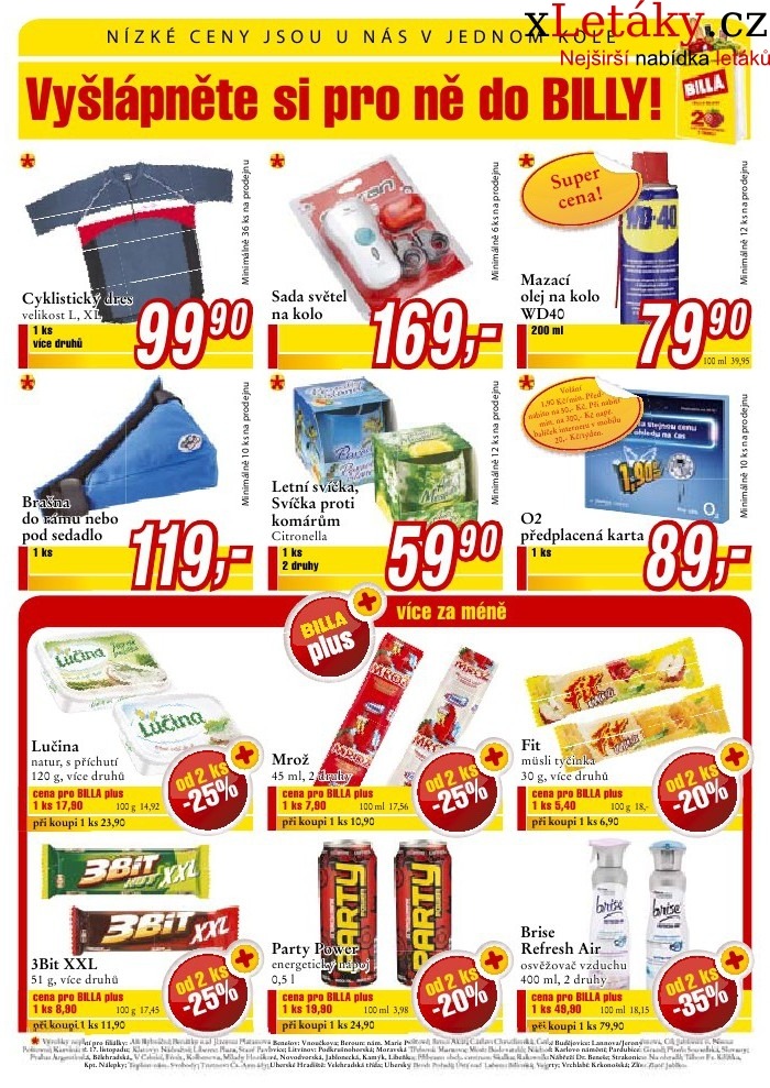 let�k Billa ak�n� let�k strana 1