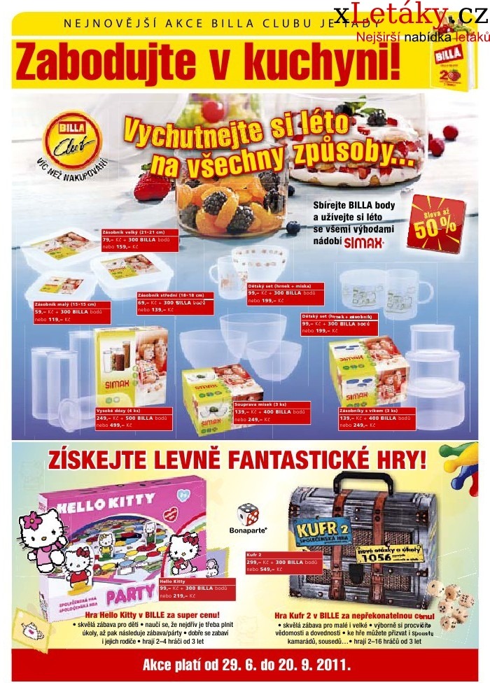 let�k Billa ak�n� let�k strana 1