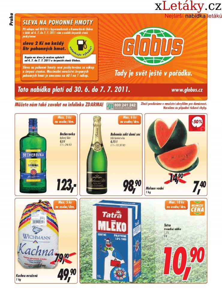 leták Globus aktuální leták strana 1 leták Globus aktuální leták strana 1