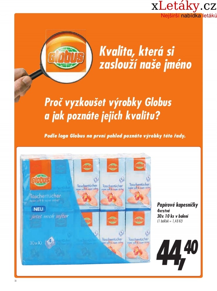leták Globus aktuální leták strana 1 leták Globus aktuální leták strana 1