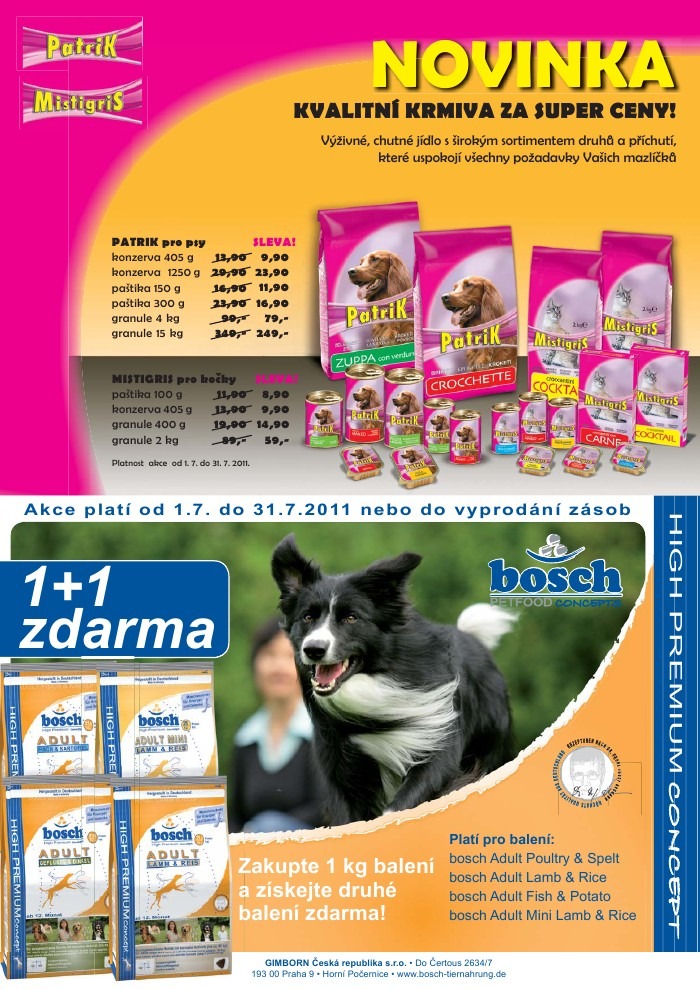 leták Pet Center strana 1 leták Pet Center strana 1