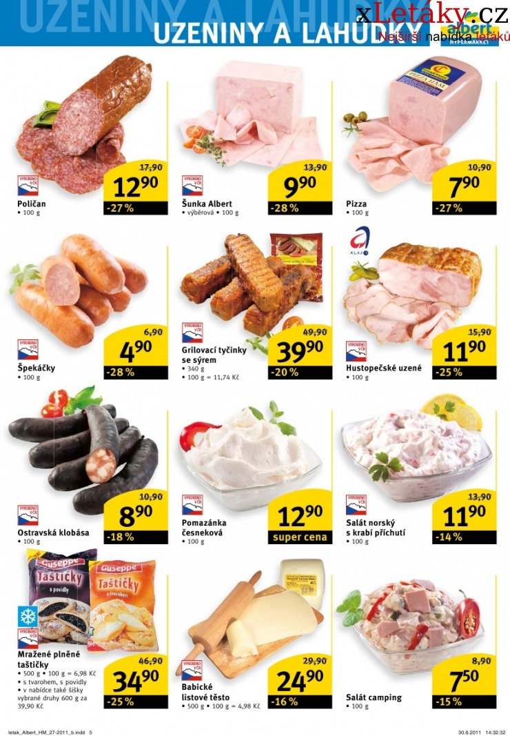 leták Albert Hypermarket leták strana 1 leták Albert Hypermarket leták strana 1
