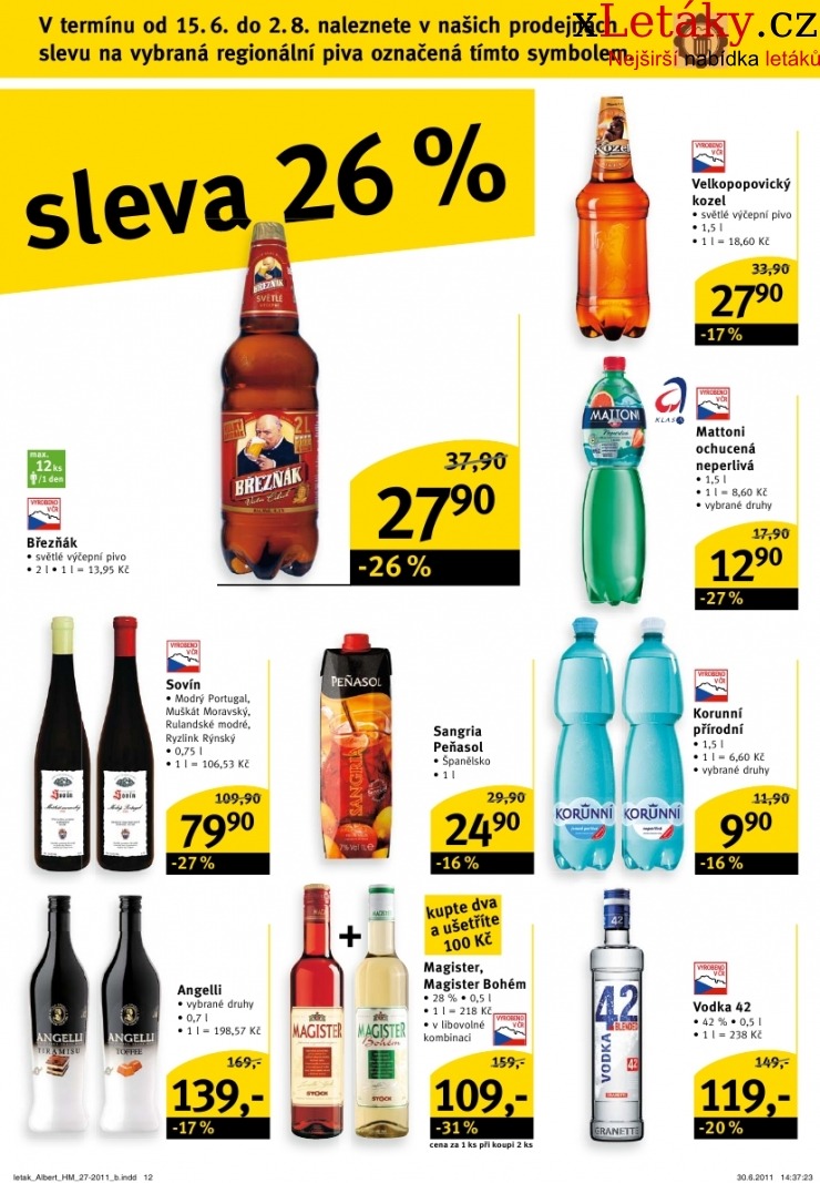leták Albert Hypermarket leták strana 1 leták Albert Hypermarket leták strana 1
