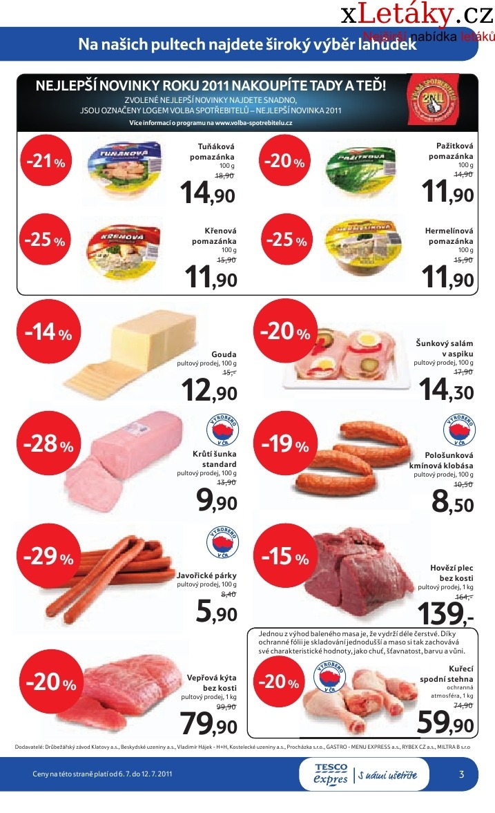 leták Tesco aktuální leták strana 1 leták Tesco aktuální leták strana 1