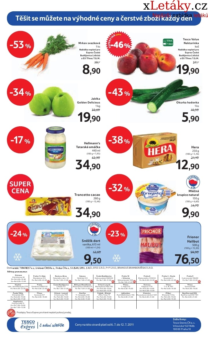 leták Tesco aktuální leták strana 1 leták Tesco aktuální leták strana 1