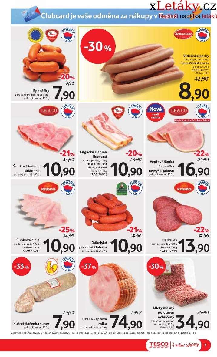 leták Tesco akční leták strana 1 leták Tesco akční leták strana 1