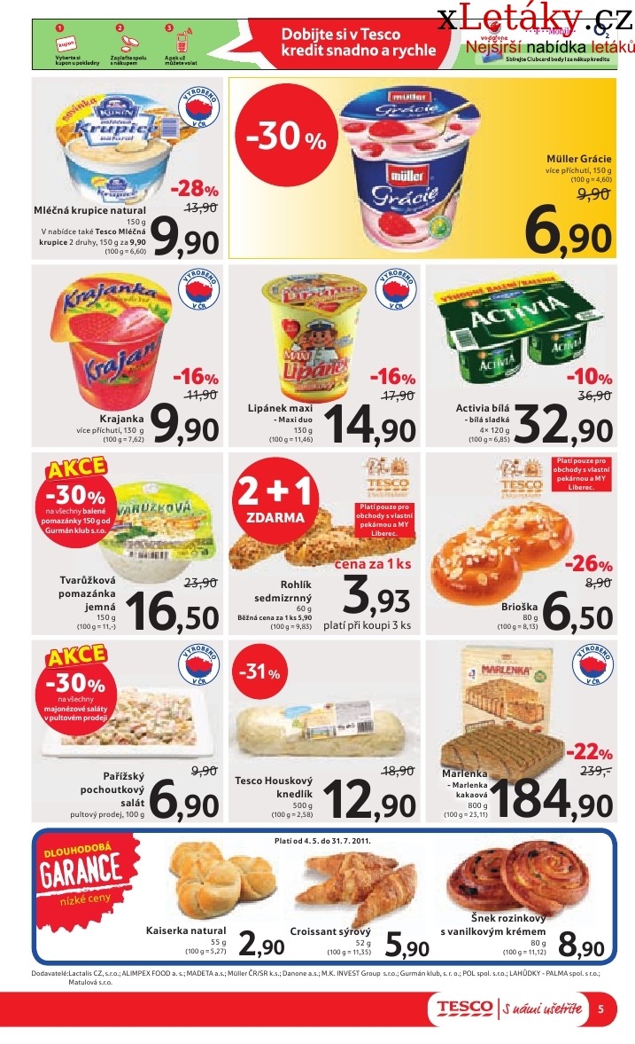 let�k Tesco ak�n� let�k strana 1