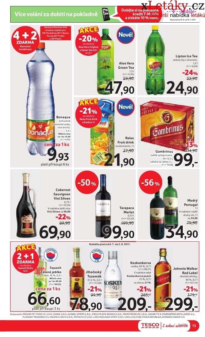 let�k Tesco ak�n� let�k strana 1