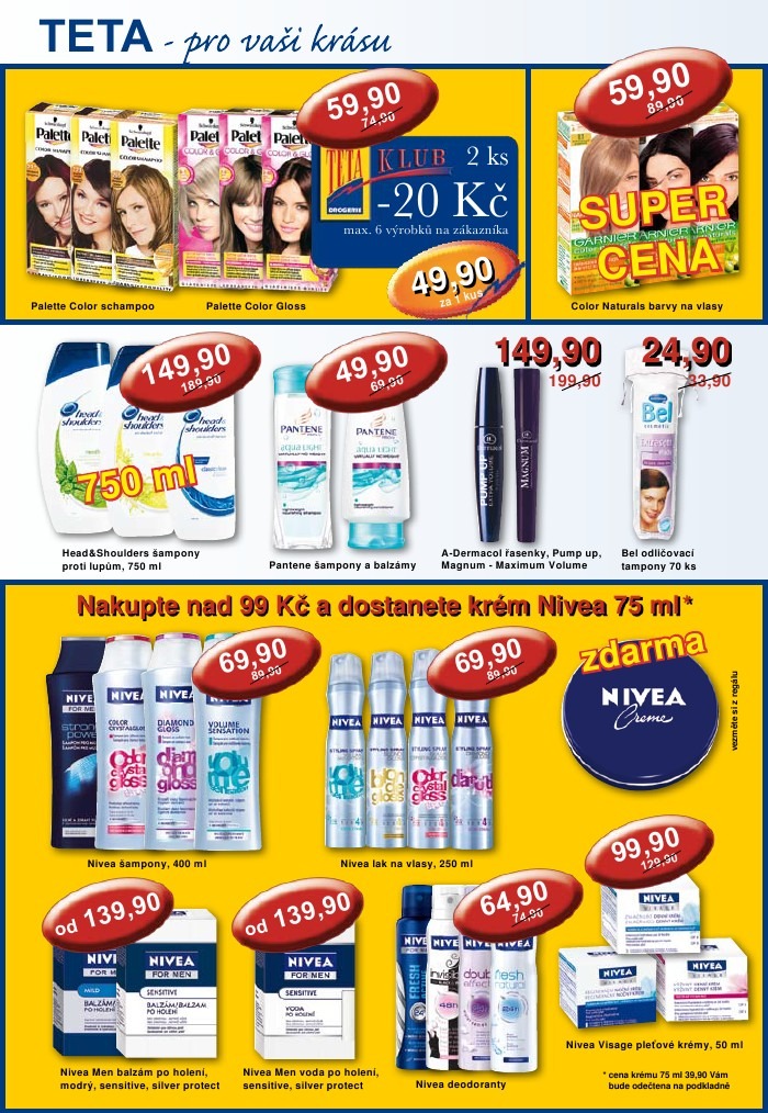 leták TETA drogerie strana 1 leták TETA drogerie strana 1