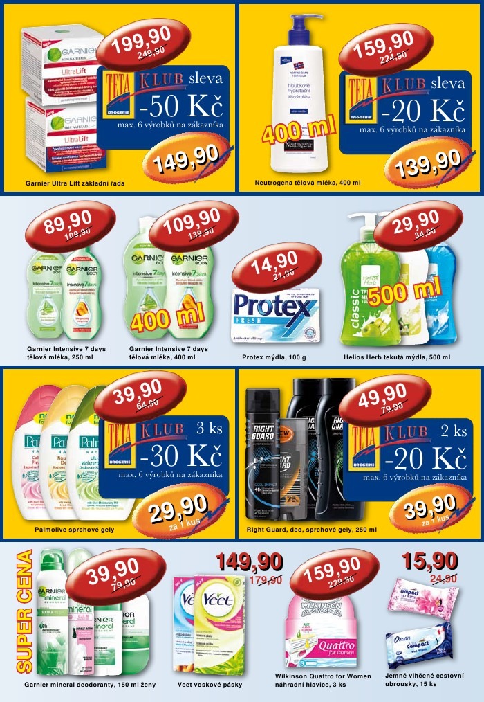 leták TETA drogerie strana 1 leták TETA drogerie strana 1