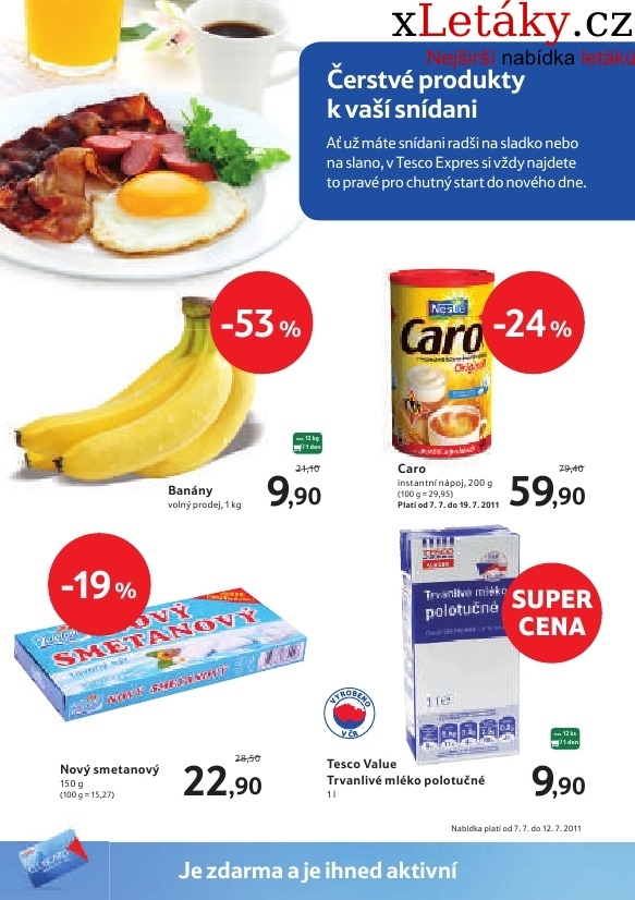 leták Tesco akční leták strana 1 leták Tesco akční leták strana 1