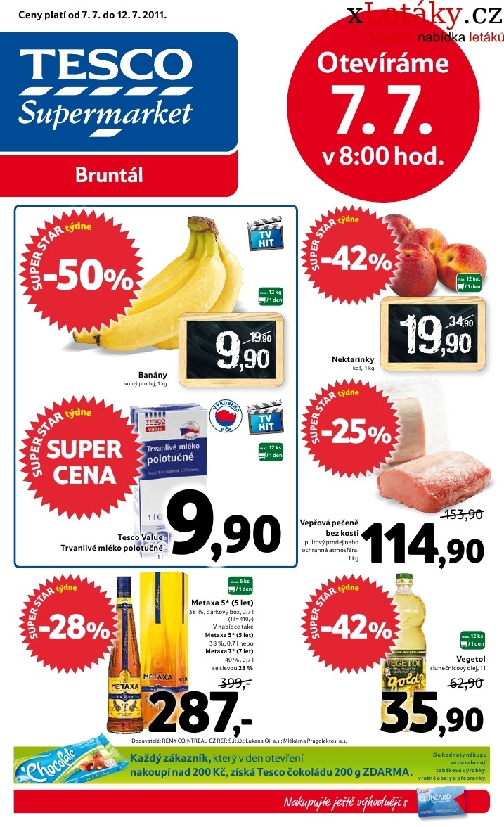letk Tesco aktuln letk strana 1