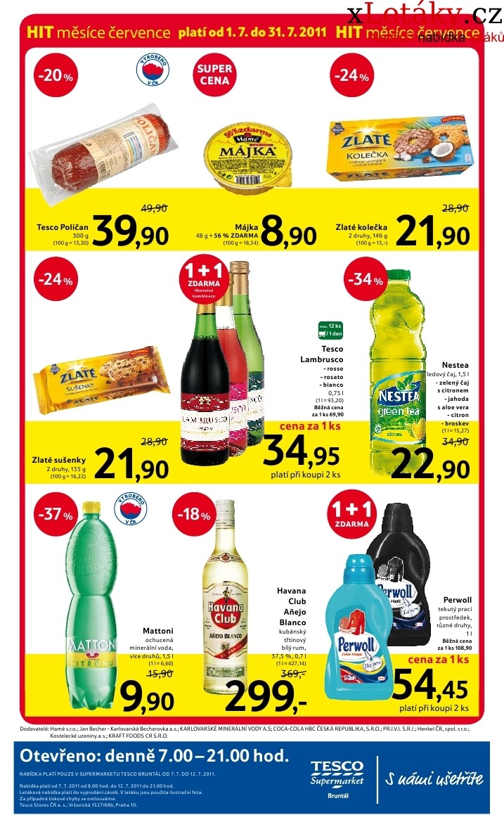 leták Tesco aktuální leták strana 1 leták Tesco aktuální leták strana 1