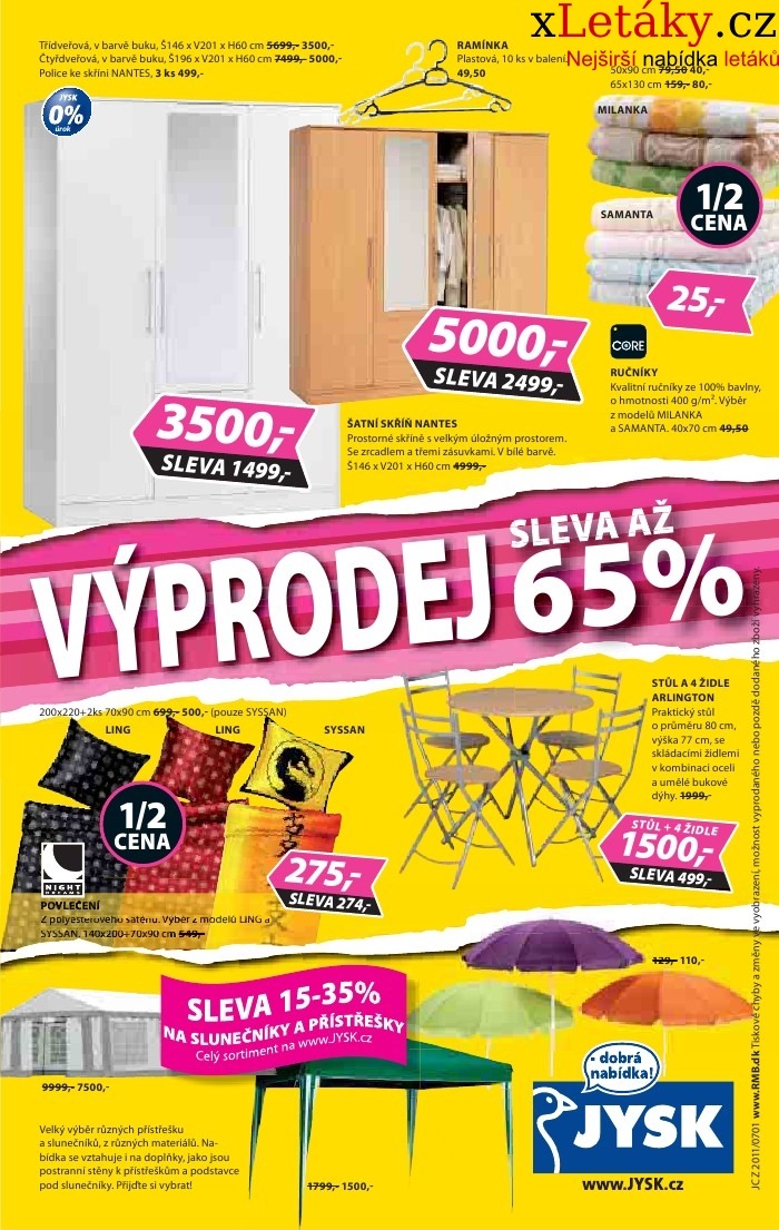 leták Jysk leták strana 1 leták Jysk leták strana 1