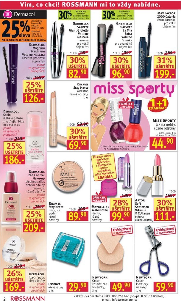 leták Rossmann strana 1 leták Rossmann strana 1