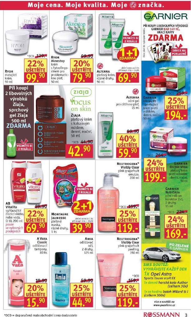 leták Rossmann strana 1 leták Rossmann strana 1