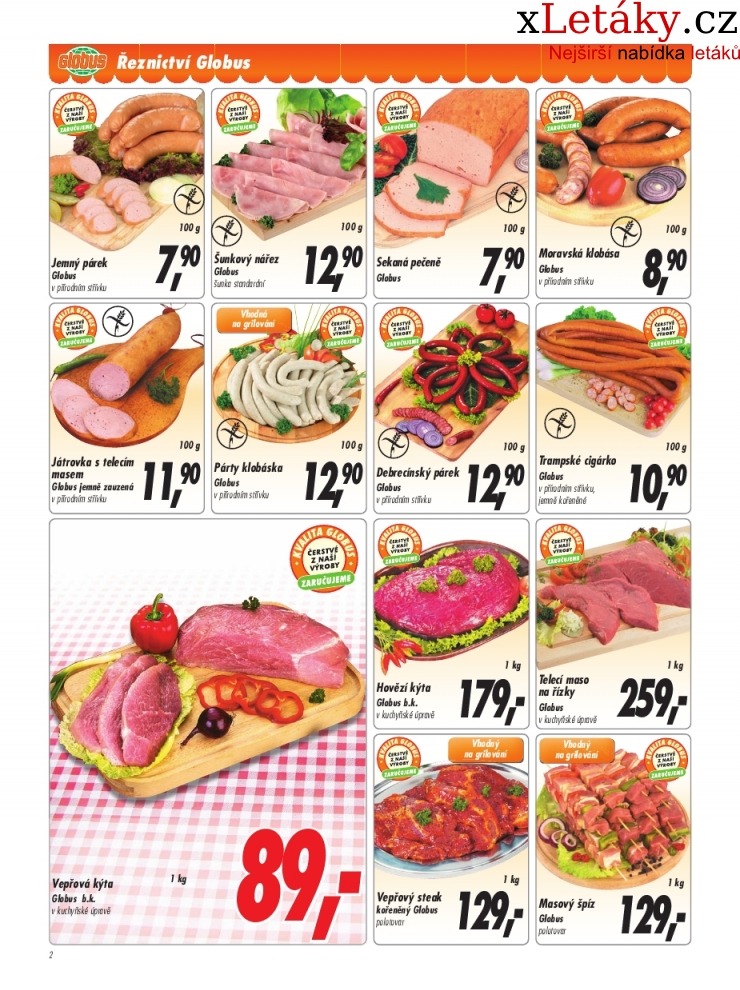 leták Globus aktuální leták strana 1 leták Globus aktuální leták strana 1
