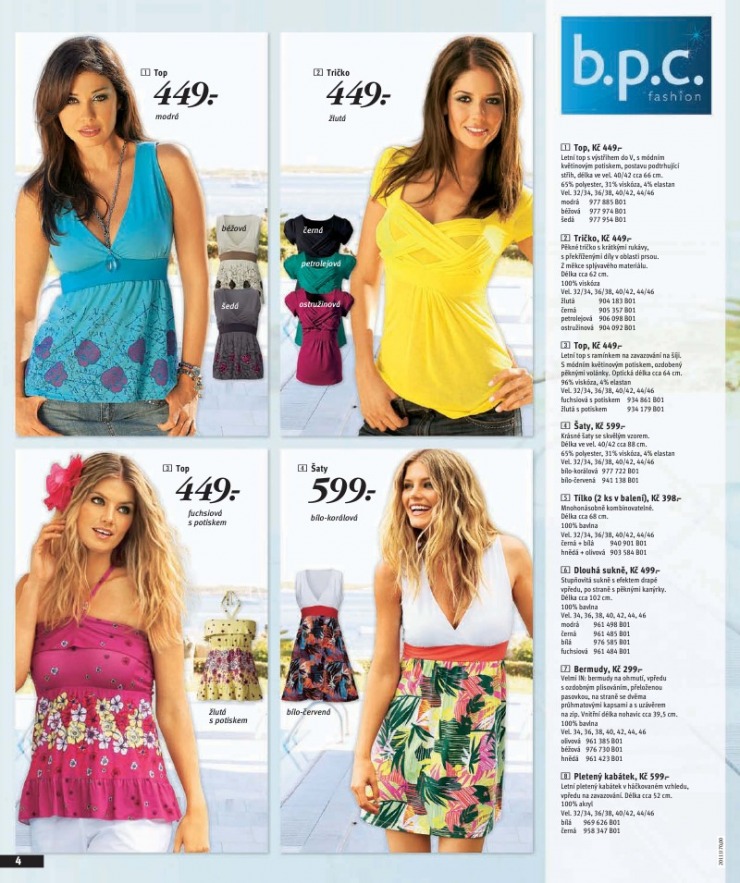 leták Bonprix strana 1 leták Bonprix strana 1