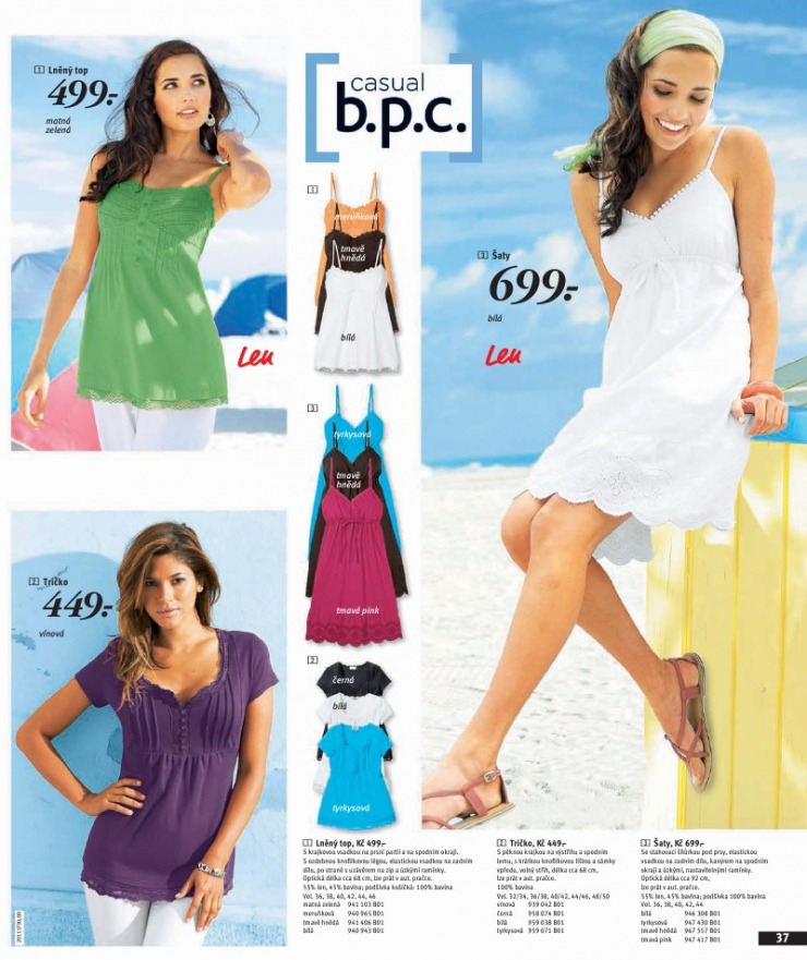 leták Bonprix strana 1 leták Bonprix strana 1