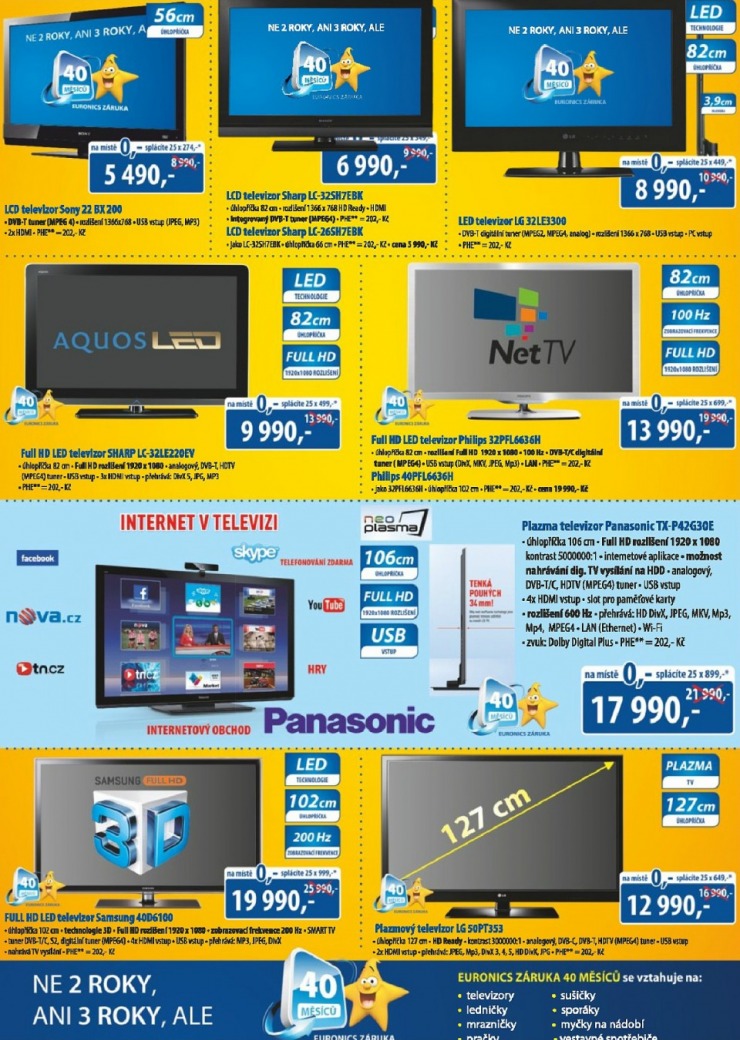 leták Euronics strana 1 leták Euronics strana 1