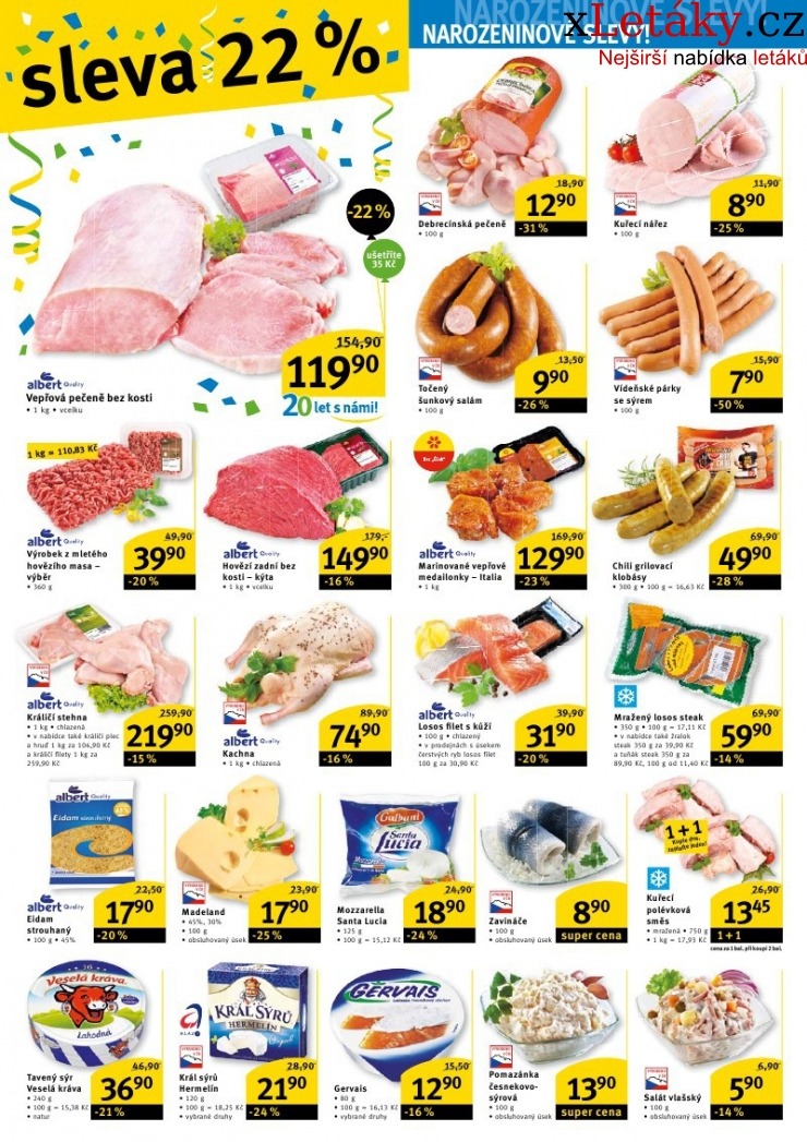 leták Albert Hypermarket leták strana 1 leták Albert Hypermarket leták strana 1