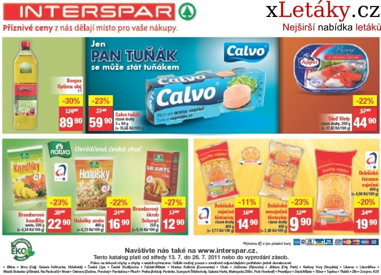 leták Interspar leták strana 1 leták Interspar leták strana 1