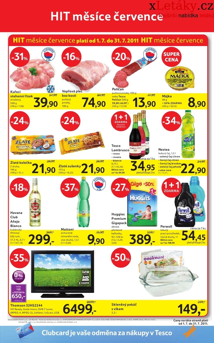 leták Tesco leták strana 1 leták Tesco leták strana 1