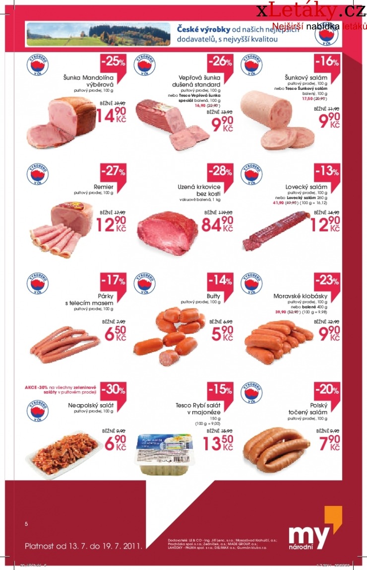 let�k Tesco ak�n� let�k strana 1