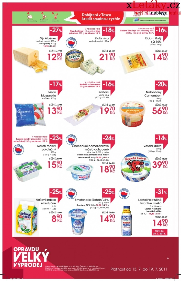 let�k Tesco ak�n� let�k strana 1