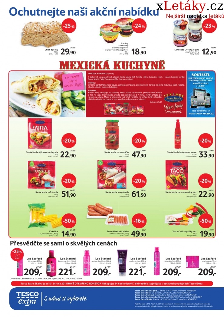 leták Tesco aktuální leták strana 1 leták Tesco aktuální leták strana 1