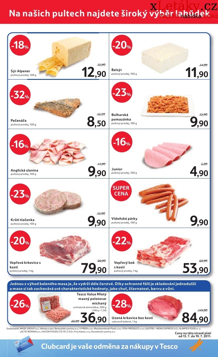 leták Tesco aktuální leták strana 1 leták Tesco aktuální leták strana 1