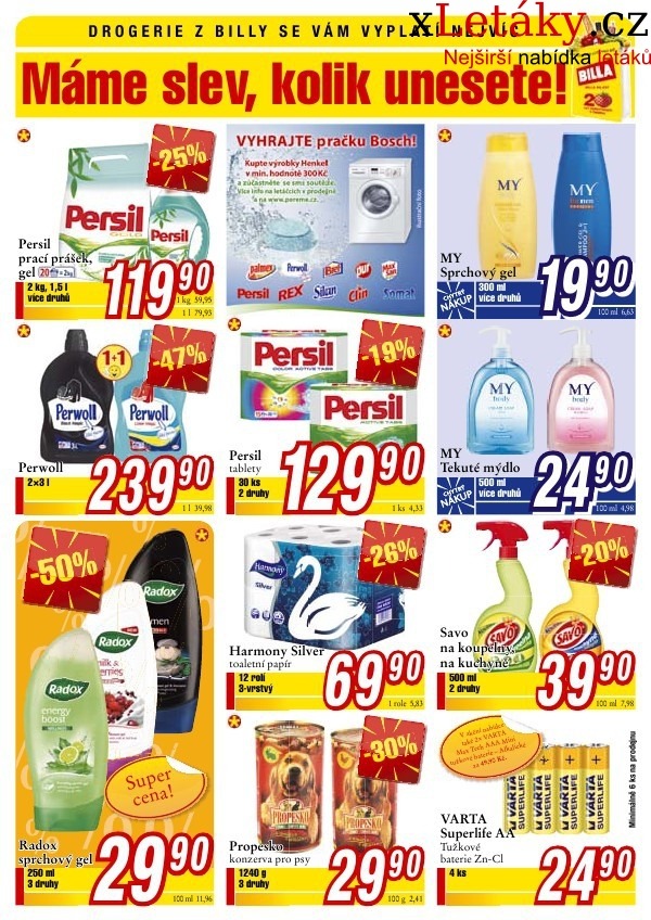 let�k Billa ak�n� let�k strana 1