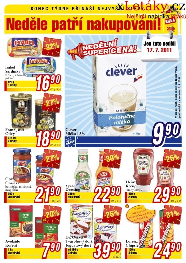 let�k Billa aktu�ln� let�k strana 1